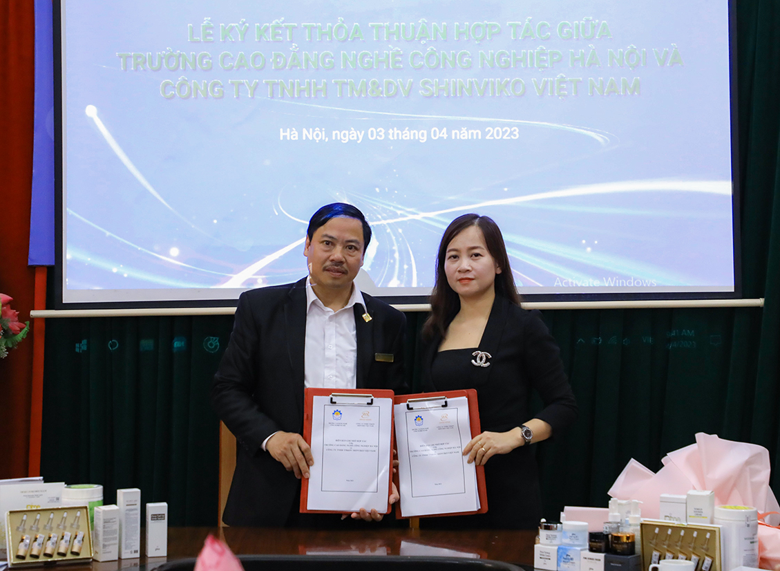 Lễ ký kết hợp tác giữa tài go88
 và công ty tnhh tm&dv shinviko việt nam